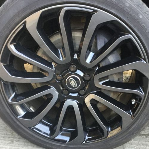 Car Wheel Spray Painting Refurbishment After Bromley